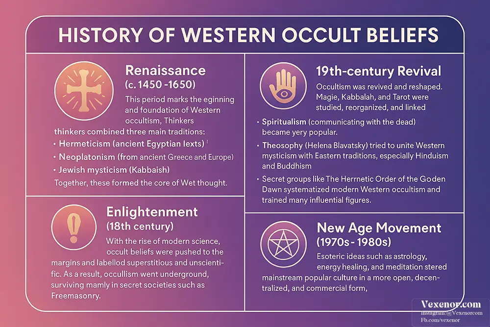 Historical analysis depicting ancient manuscripts on occult blood symbolism and classical ceremonial traditions