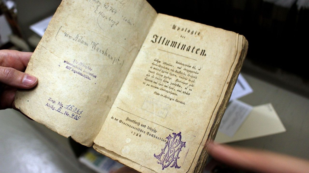 Historical documents explaining the true history of the illuminati secret society