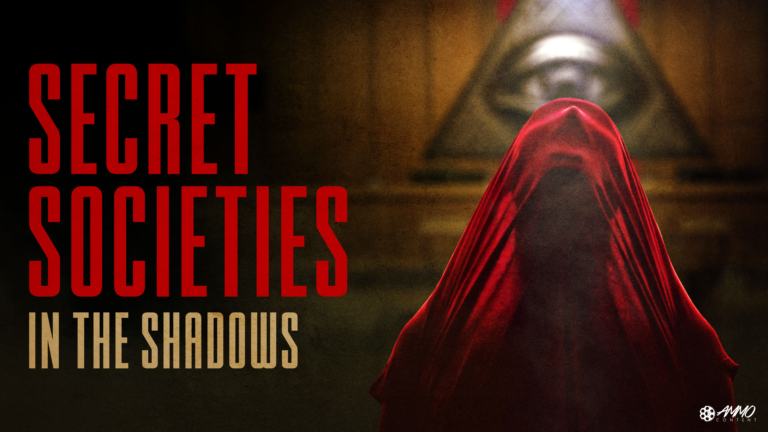 Cinematic comparison showing how an illuminati film portrays historical secret societies versus reality
